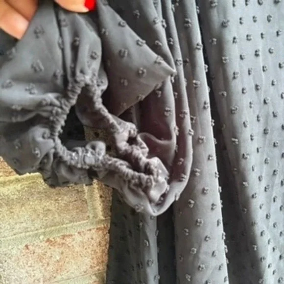 Missguided Plus Black Long Sleeve Swiss Dot Dress – US 20 – NWT - Picture 5 of 16